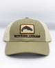 CBP Trout Icon Trucker - MA Logo