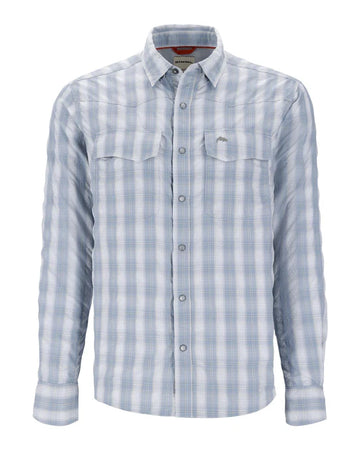 Simms Fishing M's Big Sky Longsleeve Shirt - Bimini Blue