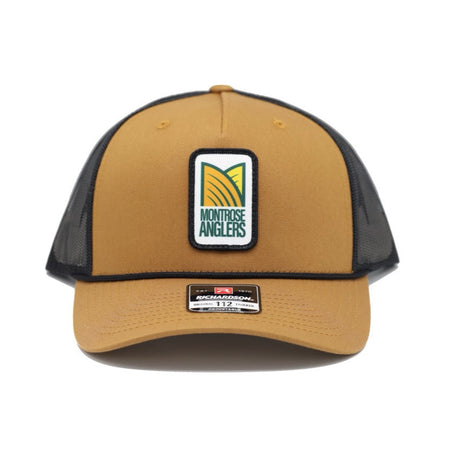Montrose Anglers 112FPR Logo Hat - Carmel/Black/Black