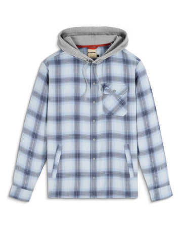 Simms Men's Santee Flannel Hoody - Ely Plaid