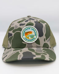 112 Trucker MA Logo - Marsh Duck Camo/Loden