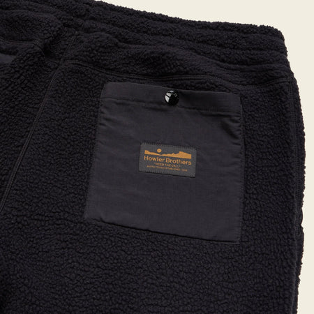 Howler Brothers Pelusa Fleece Pants : True Black