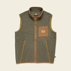Howler Brothers Free Range Fleece Vest : Oregano
