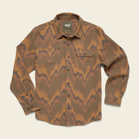 Howler Brothers Harker's Flannel : Sediment Jacquard