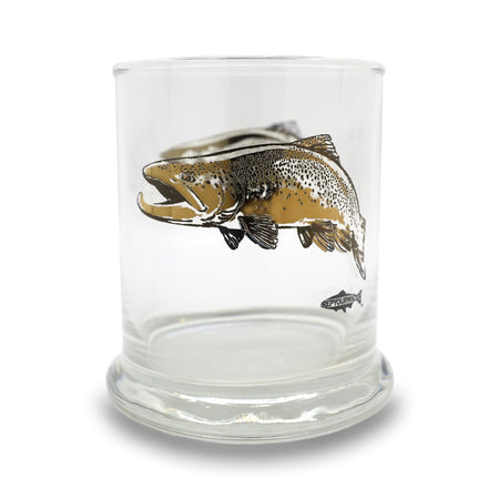 Rep Your Water: Metallic Old Fashion Glass