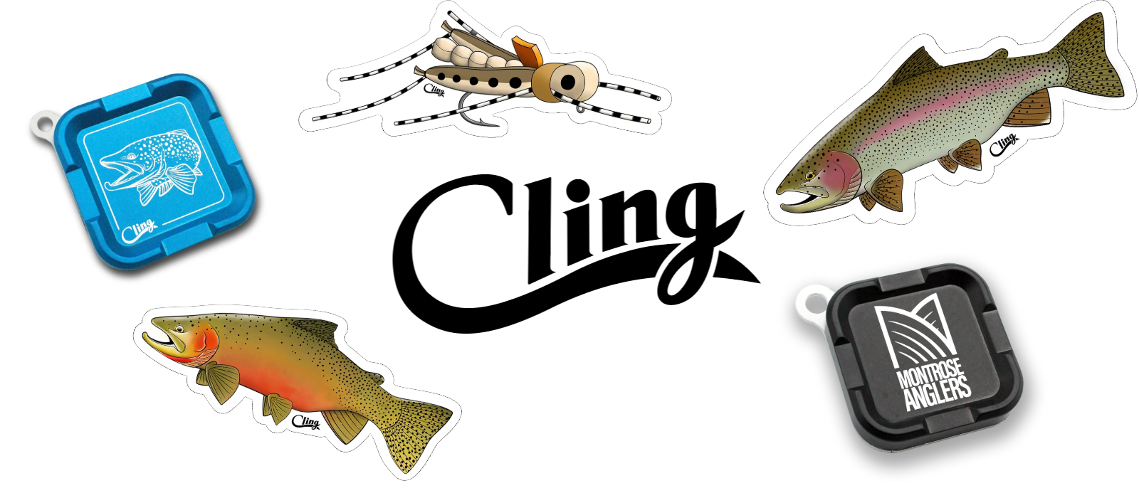 Cling Fishing Products Brand Image