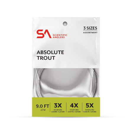 Scientific Anglers Absolute Trout Leader Assortment