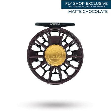 Ross Reels Animas Reel - Matte Chocolate
