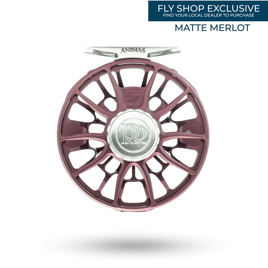 Ross Reels Animas Reel - Matte Merlot – Montrose Anglers