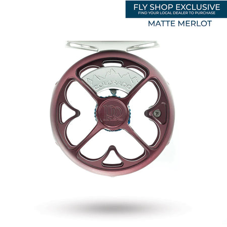 Ross Reels Colorado Reel - Matte Merlot