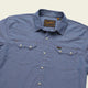 Crosscut Snapshirt : Blue Chambray
