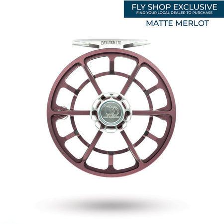 Ross Reels Evolution LTX Reel - Matte Merlot