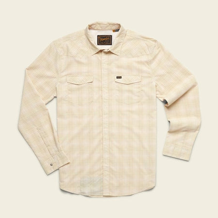 Howler Brother's H Bar B Tech Longsleeve : Eason Plaid