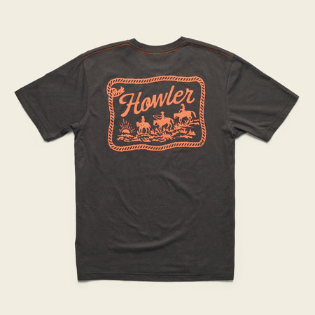 Howler Brother's Howler Posse T-Shirt : Antique Black