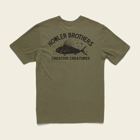 Howler Brother's Select Pocket T - Creative Creatures Roosterfish