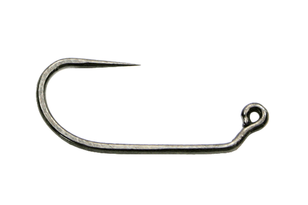 Barbless Black Nickel Jig Hook