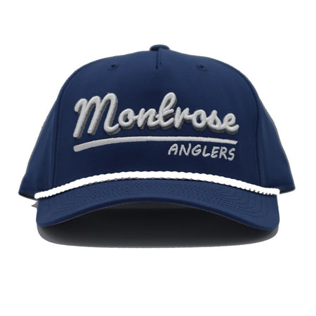 Montrose Anglers 258 Script Hat - Light Blue
