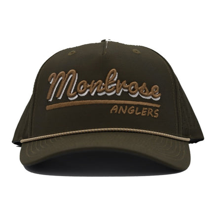 Montrose Anglers 355 Script Hat - Dark Loden/Tannin Grey