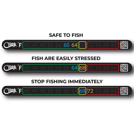 Cling Temperature Tape - River Thermometer